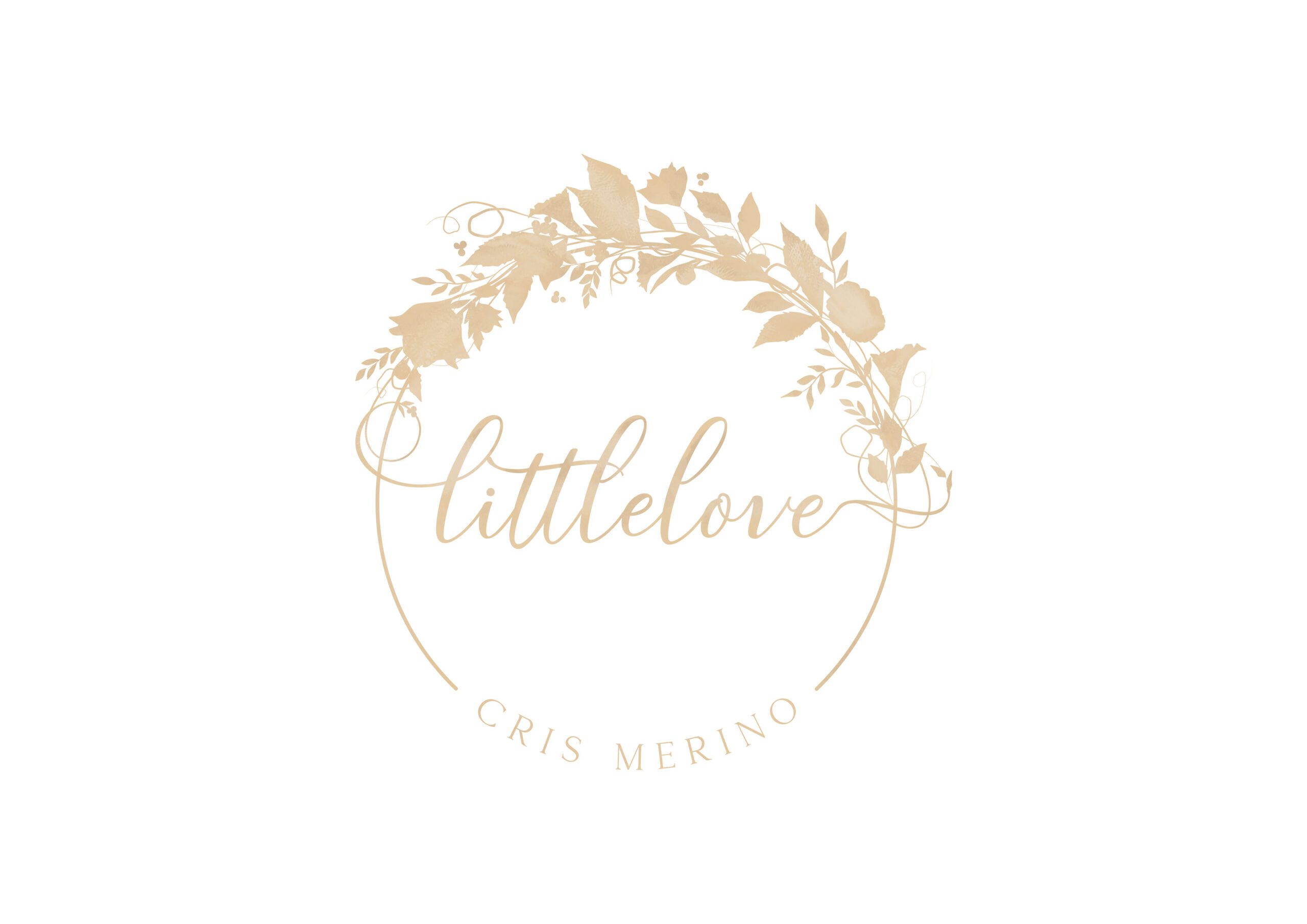 Logotipo para estudio fotográfico LITTLE LOVE