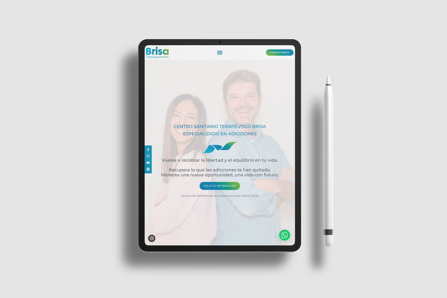 Página web Brisa Terapias para el cambio